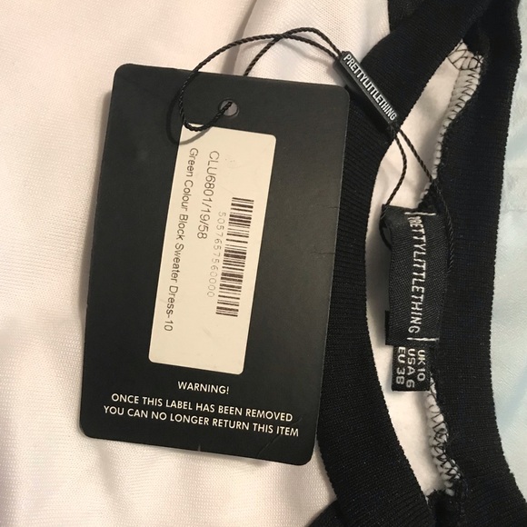 Sweater dress, Pretty Little Thing, Sz 6 - Picture 12 of 16